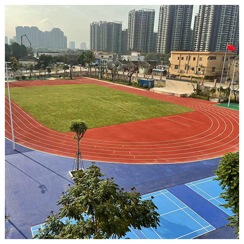 武清中山东凤镇中心小学无缝预制型跑道